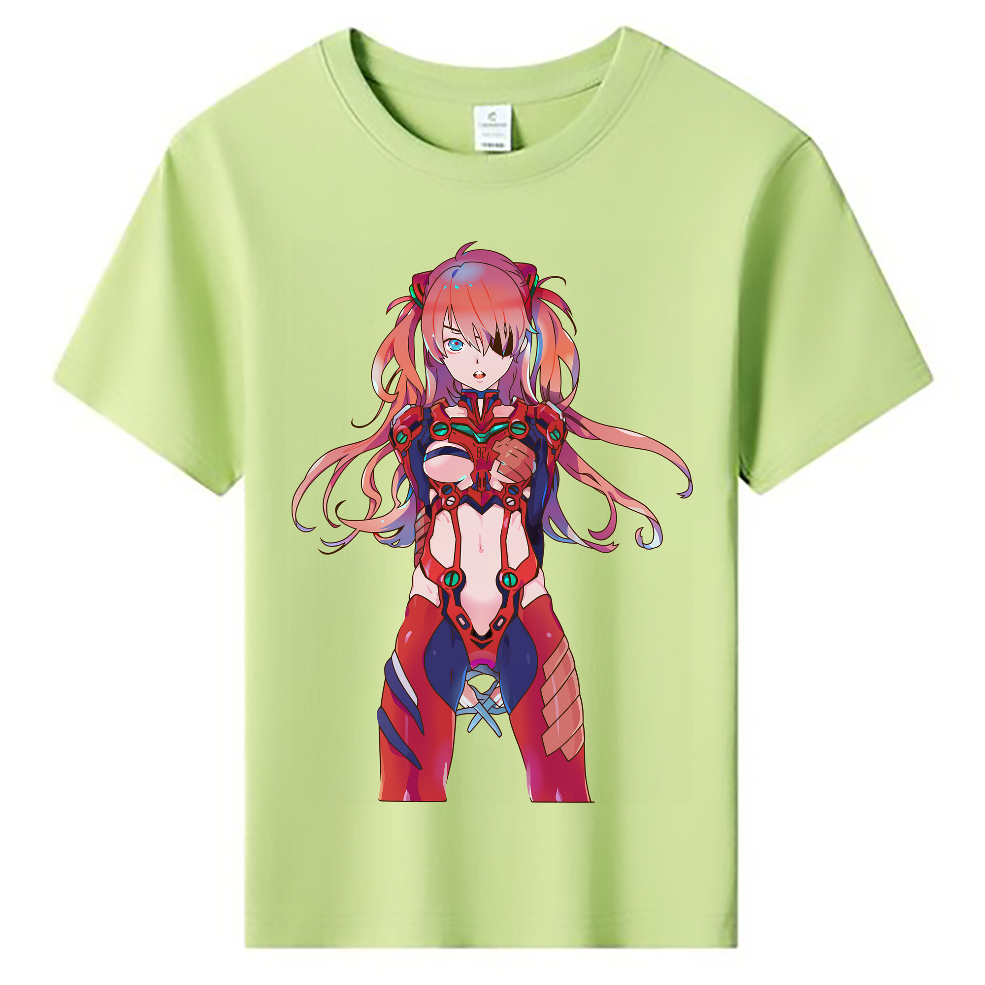 （画像用） EVA 新世紀エヴァンゲリオン 綿100％キッズTシャツ（フロントプリント）